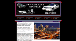 Desktop Screenshot of neworleansshuttle.com